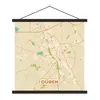 MuchoWow® Textilposter Karte - Düren - Karte - Vintage - Produktbild-Vorschau 1
