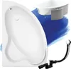 BADLAND Eckbadewanne Badewanne Ada LINKS 140x90 mit Produktbild-Vorschau 1