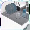 Silikon-Trockenmatte für Geschirr, hitzebeständig, 51 x 41 Produktbild-Vorschau 9