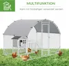 Gehege für Kleintiere, Outdoor-Freilaufgehege für Hühner, Produktbild-Vorschau 5