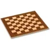 A wooden chessboard on a white background. Produktbild-Vorschau
