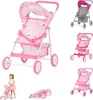 Chipolino Puppenwagen Alice Aufbewahrungskorb klappbar, Produktbild-Vorschau 1