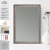 CLAMARO 'Viktor' Antik Wandspiegel mit Rahmen | Grau Silber Produktbild-Vorschau 2