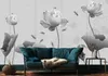 Muralo Selbstklebende Fototapete BLUMEN Blätter Libellen Produktbild-Vorschau 9