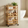 Carrello da bagno KLUK, 3 ripiani, 76 cm Anteprima dell’immagine prodotto 11