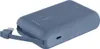 A blue Belkin power bank with a USB-C cable attached. Produktbild-Vorschau