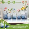 JOIEYOU Zestaw 24 szklanych wazonów Mały mini wazon na Podgląd zdjęcia produktu 6