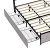 SUNFECILI Polsterbett 180x200 cm,Bett mit Produktbild-Vorschau 5