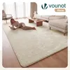 VOUNOT® Weicher Kurzflor Teppich Wohnzimmer mit Produktbild-Vorschau 2