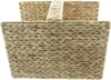 Panier à bois de cheminée en jacinthe d'eau, panier à bois Voir les images du produit 3