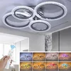 40W Ring LED Deckenleuchte mit RGB Backlamp, Dimmbare mit Produktbild-Vorschau 2