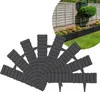 XINZI Bordure de pelouse en plastique aspect bois, Voir les images du produit 1