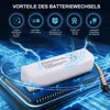 Extralink Akku für Staubsauger F9/D9/D9 PRO/D9 Max/L10 Pro Produktbild-Vorschau 3