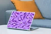 MuchoWow® Laptop Aufkleber Sticker Cover Mädchen - Federn - Produktbild-Vorschau 4