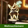LED Weihnachtsmann Weihnachtsbeleuchtung, LED Fenster Produktbild-Vorschau 4