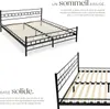 Lit design moderne avec sommier - 200 x 180 cm, noir Voir les images du produit 3