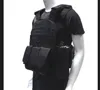VOJENSKÁ TAKTICKÁ VESTA 600D MOLLE LOADERS Black Camo Náhled obrázku produktu 4