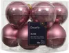 Weihnachtskugeln Glas 6cm x 10 Stück - Vintagerosa Produktbild-Vorschau