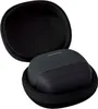 A black case is open, revealing a black Panasonic electric shaver inside. Náhled obrázku produktu