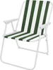 Campingstuhl Outdoor Klappstuhl Regiestuhl Grün/Weiß Produktbild-Vorschau 4