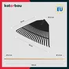 KOTARBAU® Laubrechen Kunststoff 45 cm mit Stiel Laubbesen Produktbild-Vorschau 3