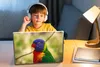 MuchoWow® Laptop Aufkleber Sticker Cover Vogel - Sittich - Produktbild-Vorschau 3