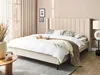 BELIANI Polsterbett Hellbeige Bouclé mit Lattenrost 160 x Produktbild-Vorschau 2
