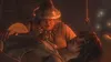 An older person in a fur hat is tending to a younger person lying down. Produktbild-Vorschau