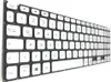 DEUTSCHE - Tastatur Keyboard Silber Ohne Rahmen kompatibel Produktbild-Vorschau 1