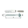 Sicherheitsschraube 7x105 mm für Fenstergitter 4 Stück Produktbild-Vorschau 4