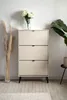 Schuhschrank - VIGO 49A - Sand - Beine aus Massivholz - 70 Produktbild-Vorschau 1
