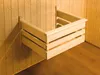 Elementsauna Pori, B x T 194 x 177 cm, Ganzglastür, ohne Produktbild-Vorschau 5