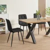 Albatros jídelní židle Dora s látkovým potahem, stylový Náhled obrázku produktu 4