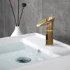 A modern bathroom sink with a waterfall faucet. Podgląd zdjęcia produktu
