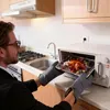 6-teiliges Silikon Backhandschuh Set,Hitzebeständige Produktbild-Vorschau 7