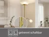 Reality wandlamp, model Gerry, E27, 2 lampen, diameter 34 Productafbeelding-voorbeeld 5