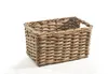 Kobolo Regalkorb Aufbewahrung Korb – Rattan kubu – eckig – Produktbild-Vorschau 3