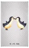 Mr. & Mrs. Panda Handtuch Pinguin Liebe - Grau Pastell - Produktbild-Vorschau 1