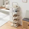 Schuhregal 'Poytya' für 5 Paare Stahl 119 x 34 x 32 cm Produktbild-Vorschau 2