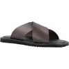 GEOX Sandalette ERICE, Glattleder, Braun, Herren Produktbild-Vorschau 5