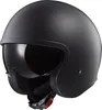 LS2 Jethelm OF599 Spitfire II XL Schwarz matt Solid Produktbild-Vorschau 1