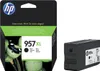 The image shows the packaging of an HP ink cartridge and the cartridge itself. Produktbild-Vorschau