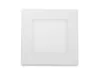 LED Solution Bílý vestavný LED panel hranatý 120 x 120mm 6W Náhled obrázku produktu 1