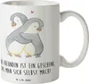 Mr. & Mrs. Panda Teetasse Geschenk Freundin - Weiß - Produktbild-Vorschau 1