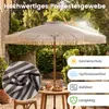 COSTWAY Sonnenschirm φ200cm, Boho Gartenschirm mit Fransen, Produktbild-Vorschau 4