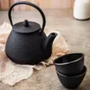 KINGHOFF Théière en Fonte 1L avec Filtre et Tasses en Voir les images du produit 9