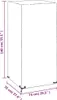 vidaXL Potah na zahradní židli s 8 oky 75x70x140 cm Náhled obrázku produktu 6