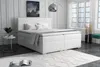Boxspringbett Schlafzimmerbett SOREL 200x200cm Kunstleder Produktbild-Vorschau 1