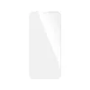 A clear screen protector for a smartphone, shown from the front on a white background. Produktbild-Vorschau