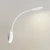 Prios LED-Klemmleuchte Najari, weiß, Akku, USB, dimmbar Produktbild-Vorschau 6